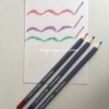 普通の色鉛筆として描いた例