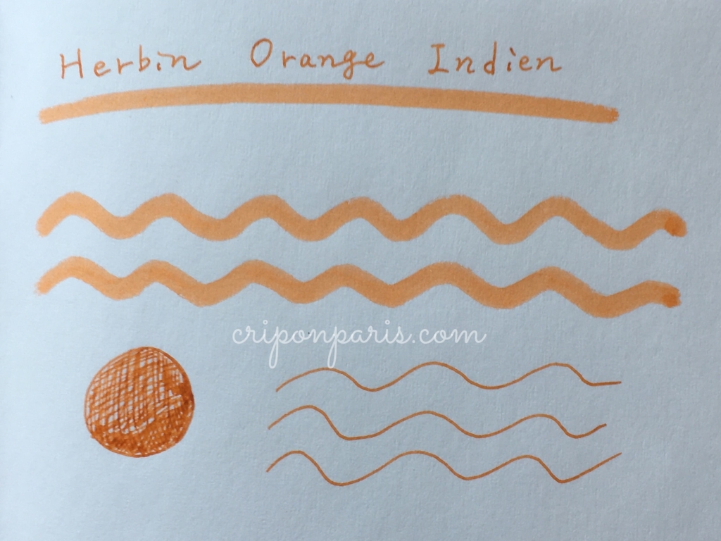 インディアンオレンジの色見本