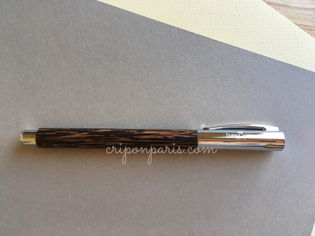 美品】 FABER-CASTELL ファーバーカステル ココスウッド 万年筆 FP EF 148172