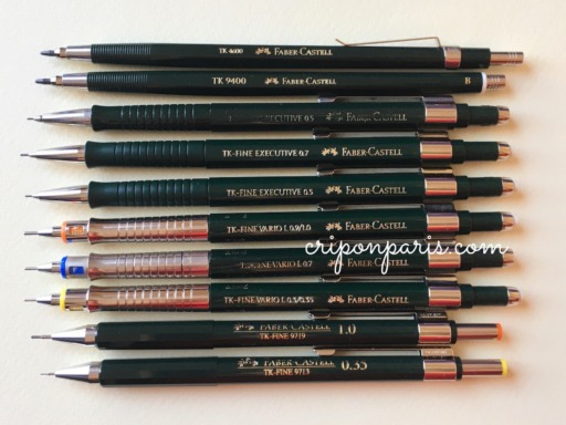 ファーバーカステル「製図用シャープペン」まとめてご紹介!