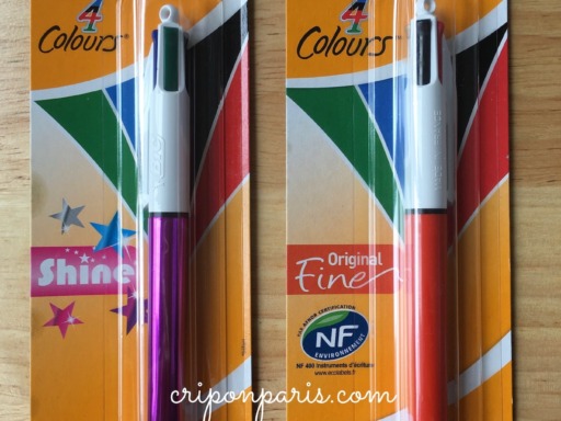 BIC「4色ボールペン」気軽に使える低価格ペン