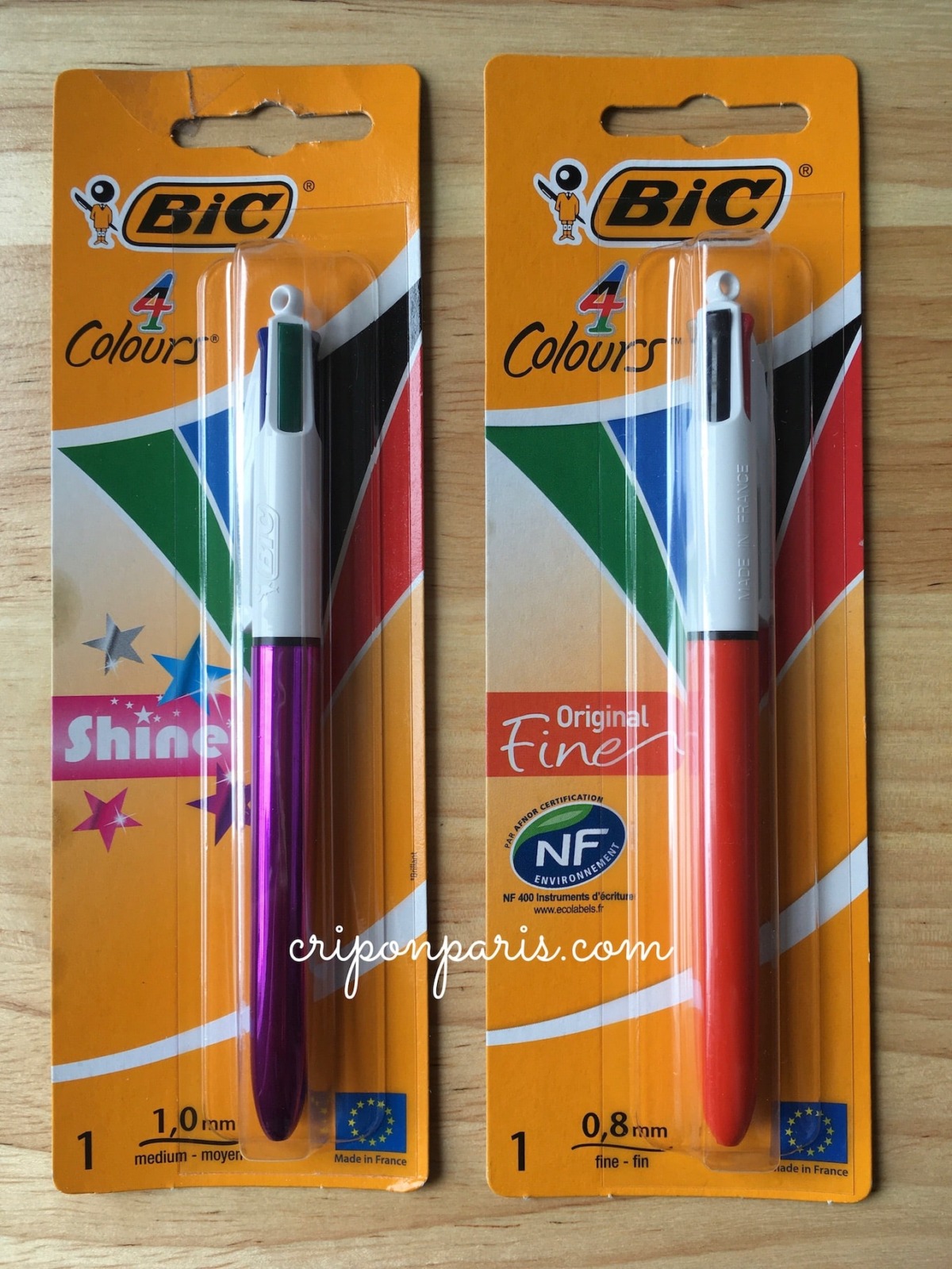 Bic 4色ボールペン 気軽に使える低価格ペン 文房具と遊ぶ