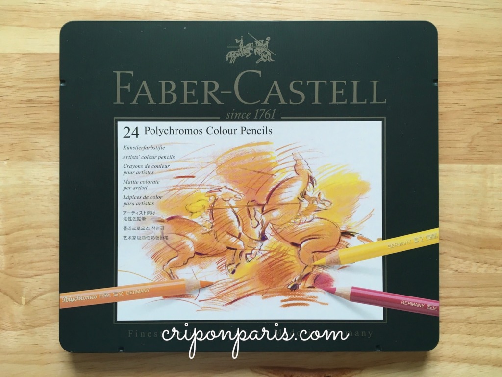 ファーバーカステルのポリクロモス色鉛筆外観