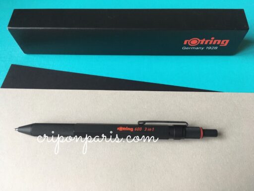 「ロットリング600 3in1」これ1本でOK! あると便利な多機能ペン