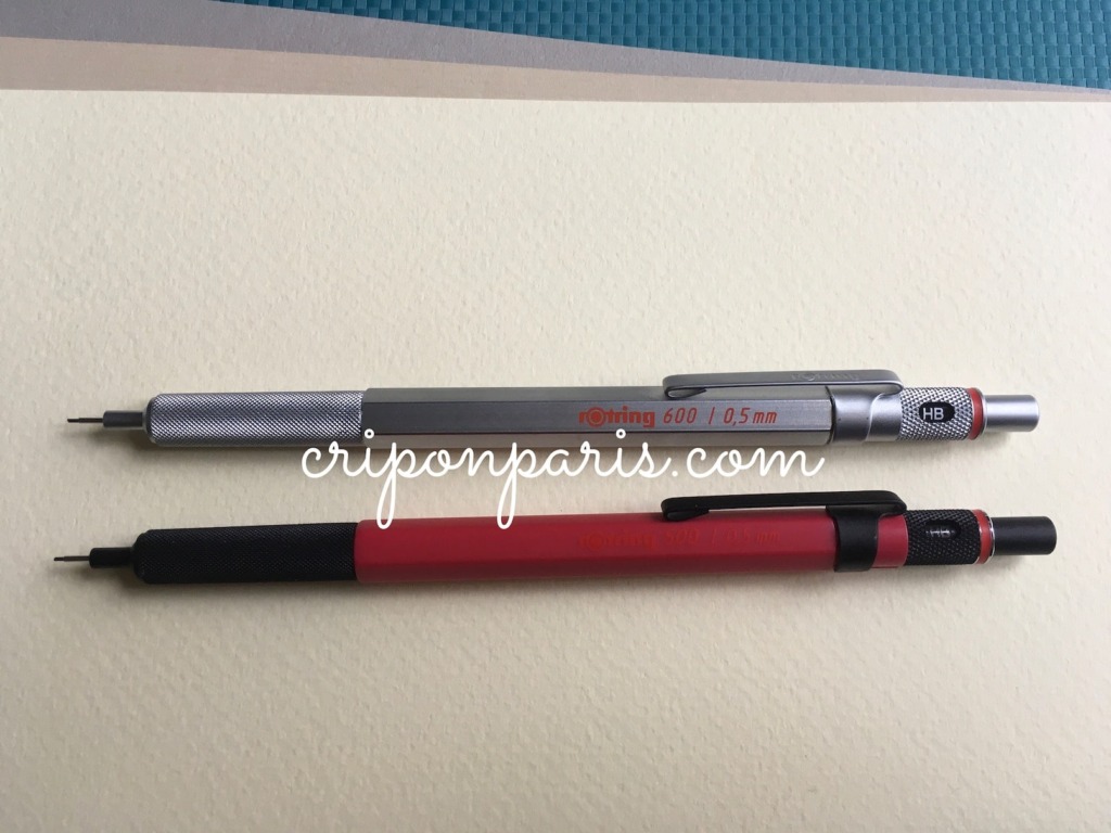 rotring 500　シャープペンシル　0.3mm 黒ｘシルバー　ビンテージ