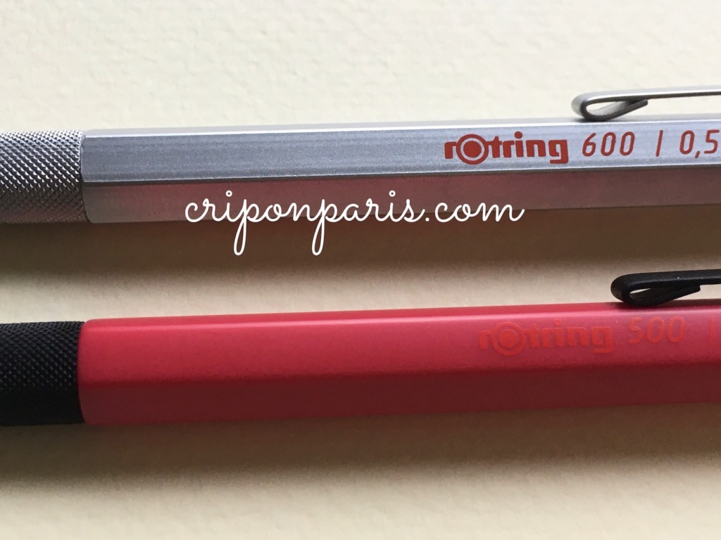 ロットリング500」適度な重さがちょうど良い!本格製図用シャープペン 