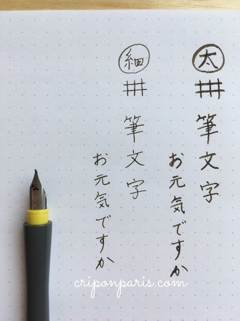 ホコロを使って試し書き2