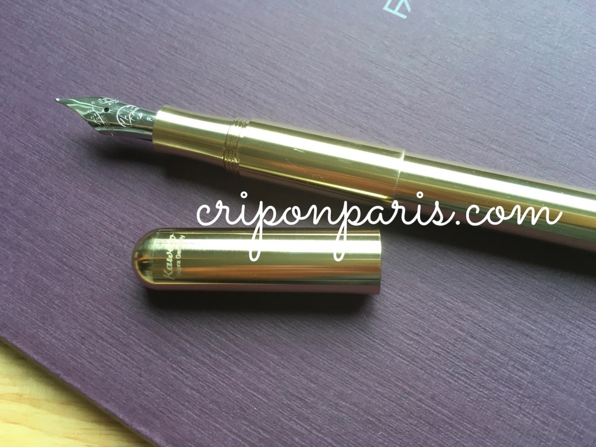 カヴェコ万年筆【スプラ】大型ペン先&組み立て式の軸! 個性あふれる